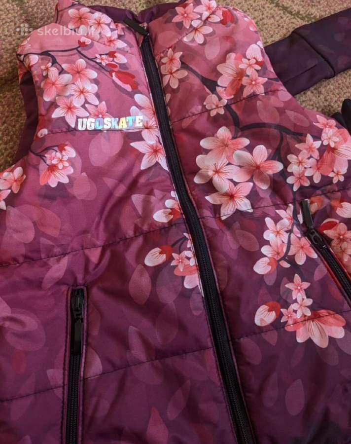 Ugoskate „sakura“ termo kombinezonas su liemene - nuotraukos Nr. 2