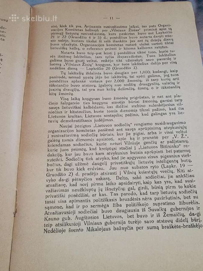 1925 m.j.s-lius knyga "Iš didžiojo Vilniaus seimo - nuotraukos Nr. 3