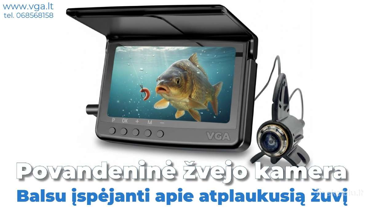 Povandeninės žvejo kameros - nuotraukos Nr. 2