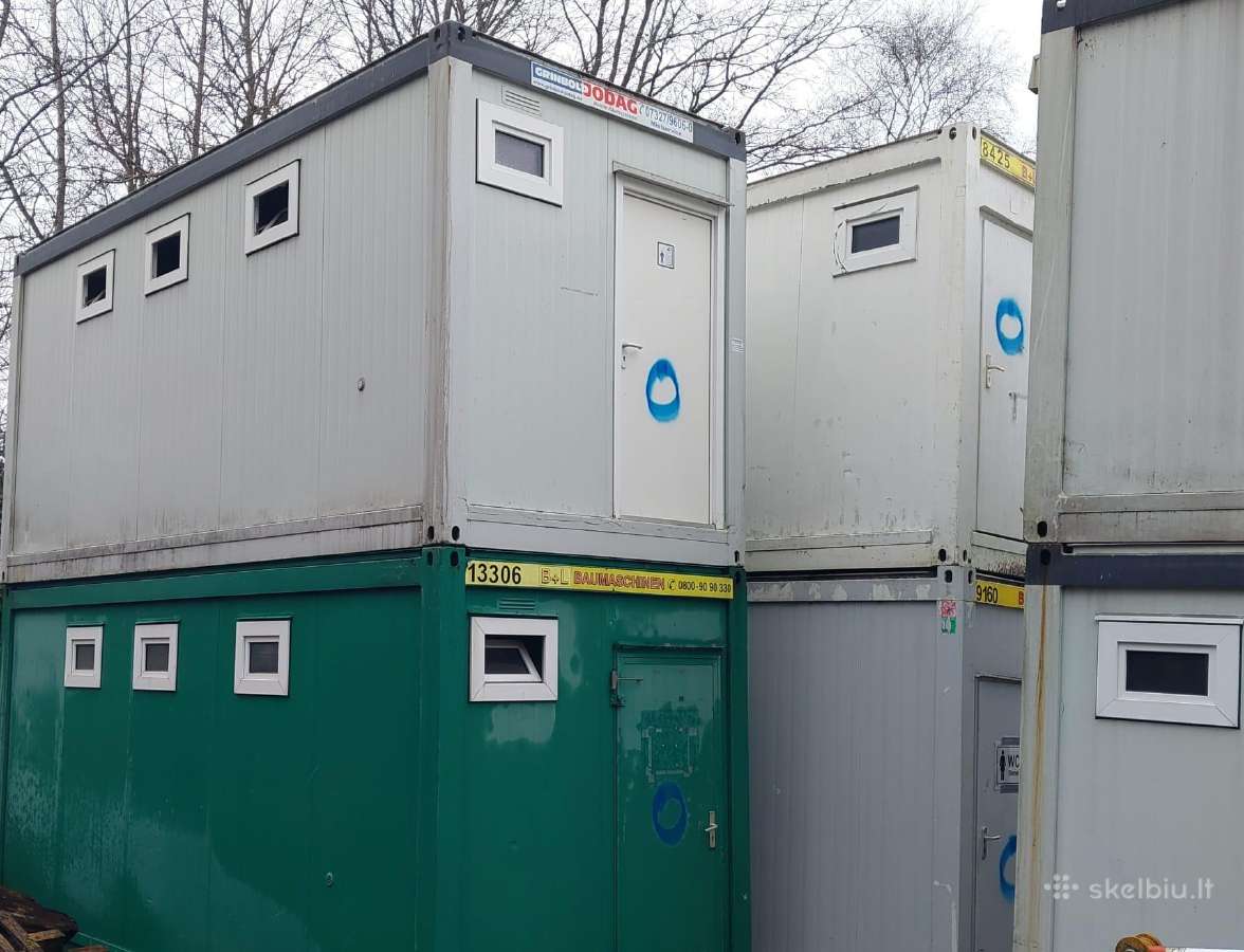 Sanitarinis WC Konteineris 20f
