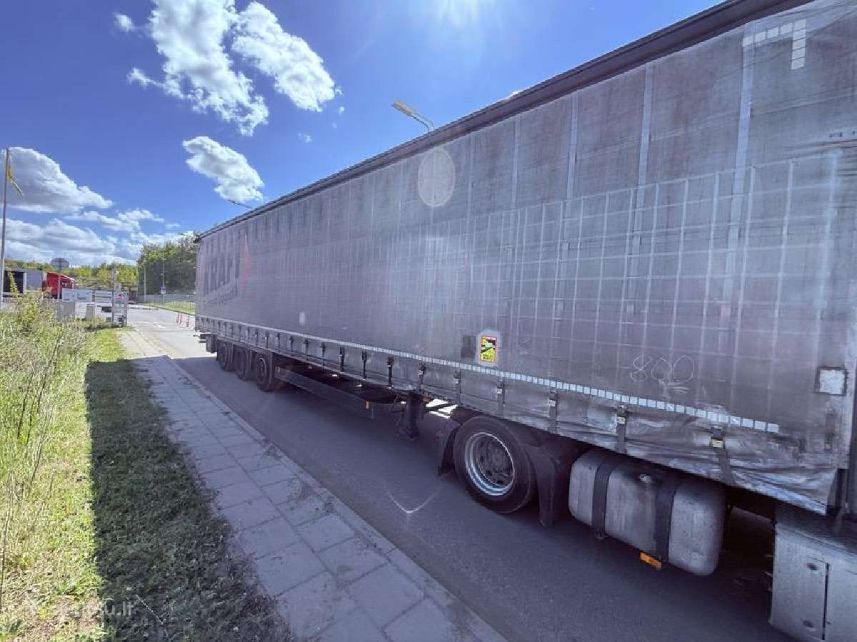 Originalūs puspriekabės Schmitz tentai