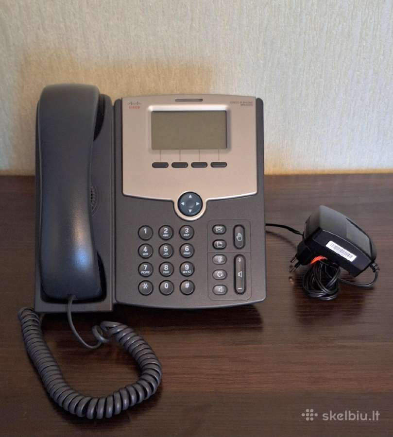Ip telefonas "Cisco Spa 502g" su 1 linija