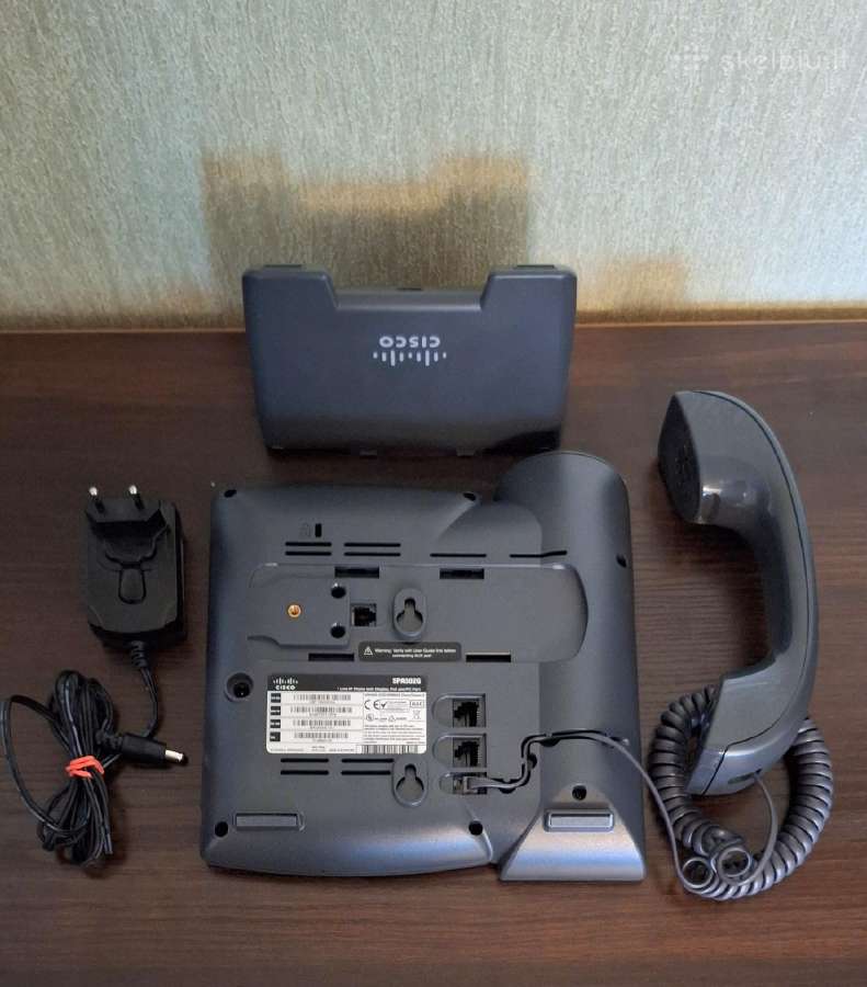 Ip telefonas "Cisco Spa 502g" su 1 linija - nuotraukos Nr. 4