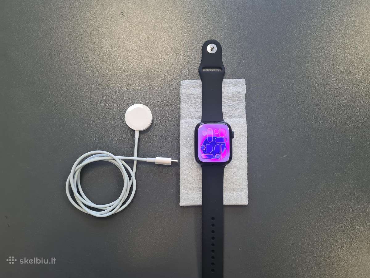 Apple watch 8 45mm 92% - nuotraukos Nr. 2