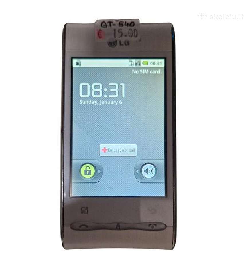 Mobilieji telefonai LG nuo - nuotraukos Nr. 7