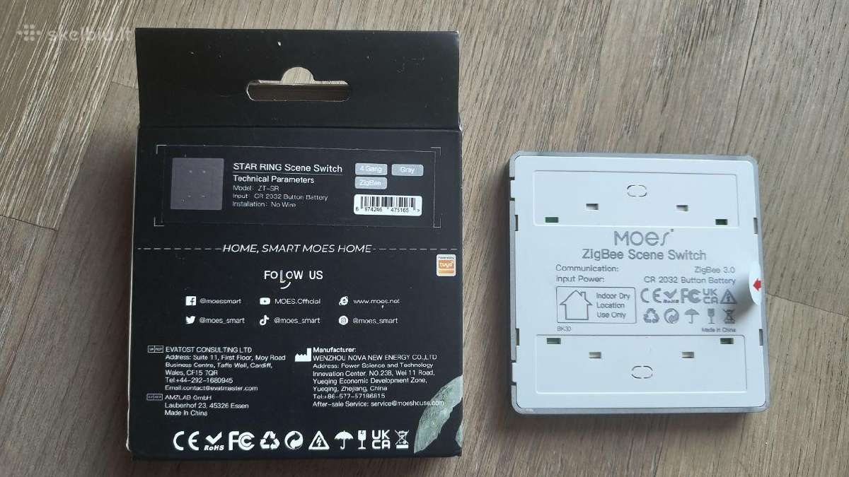 Moes išmanieji smart jungtukai (Zigbee3) - nuotraukos Nr. 11