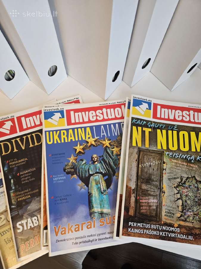 Investuok žurnalai, 97 vnt. 2016-11 - 2025-09 - nuotraukos Nr. 3