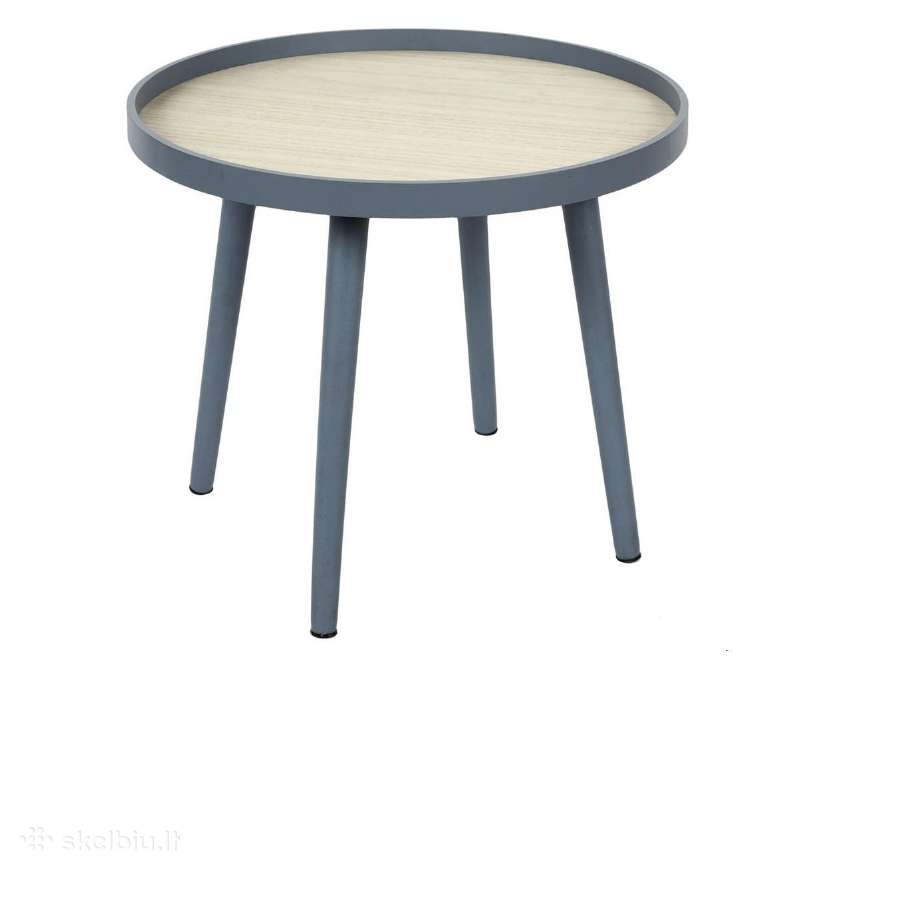 Kavos staliukas, pilkas