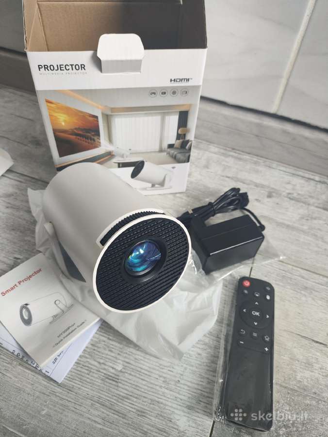 Nauja Hy300pro+ LED Vaizdo projektorius su Android