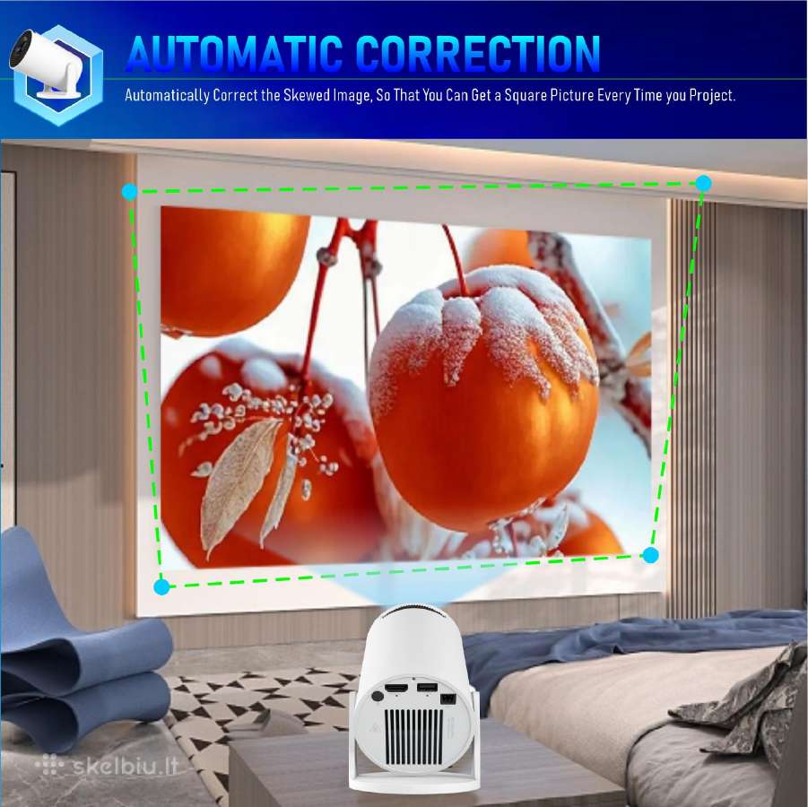 Nauja Hy300pro+ LED Vaizdo projektorius su Android - nuotraukos Nr. 16