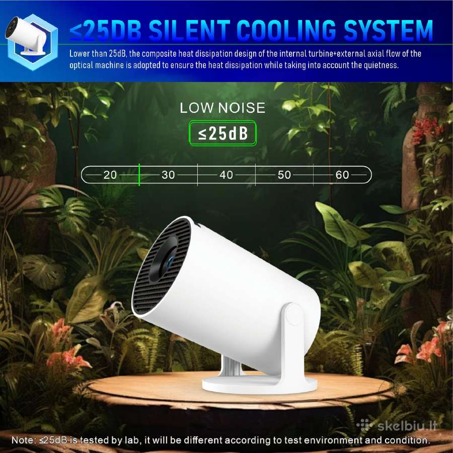 Nauja Hy300pro+ LED Vaizdo projektorius su Android - nuotraukos Nr. 19