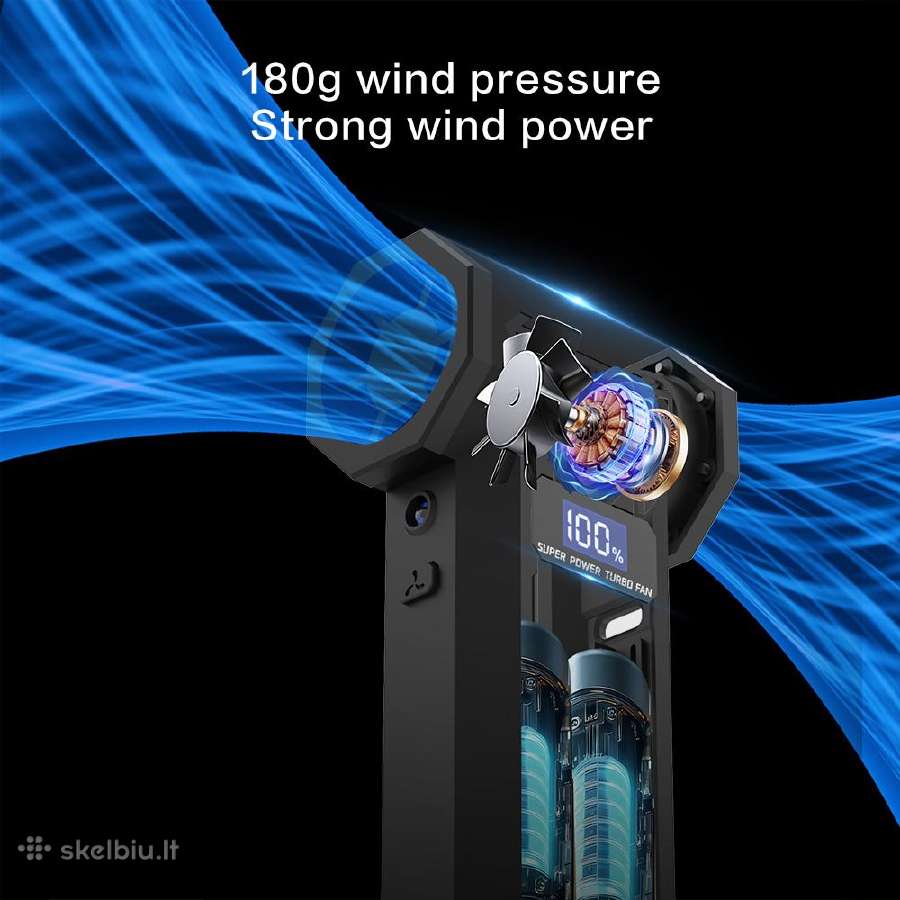 Naujas Mini Turbo Jet fan pūstuvas reaktyvinis - nuotraukos Nr. 14