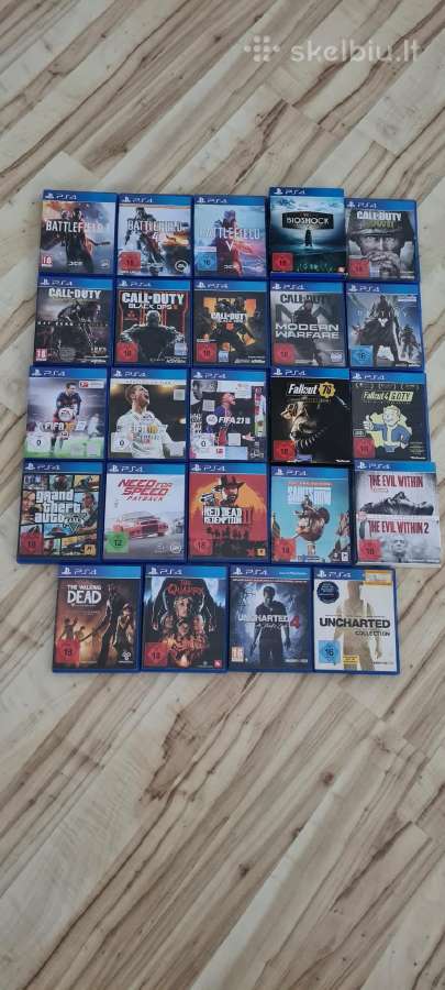 Parduodu Sony Ps4 žaidimus