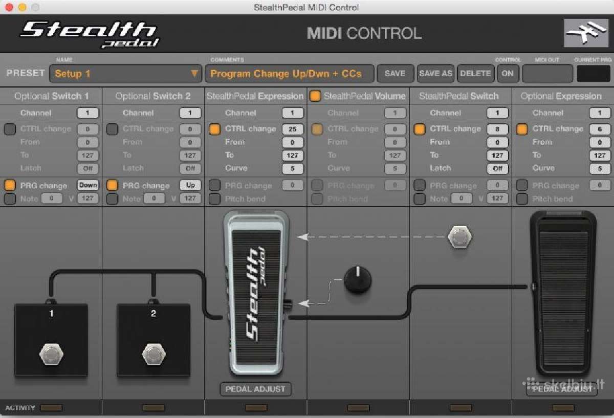 Audio-midi interfeisas Ik Multimedia Stealth - nuotraukos Nr. 3