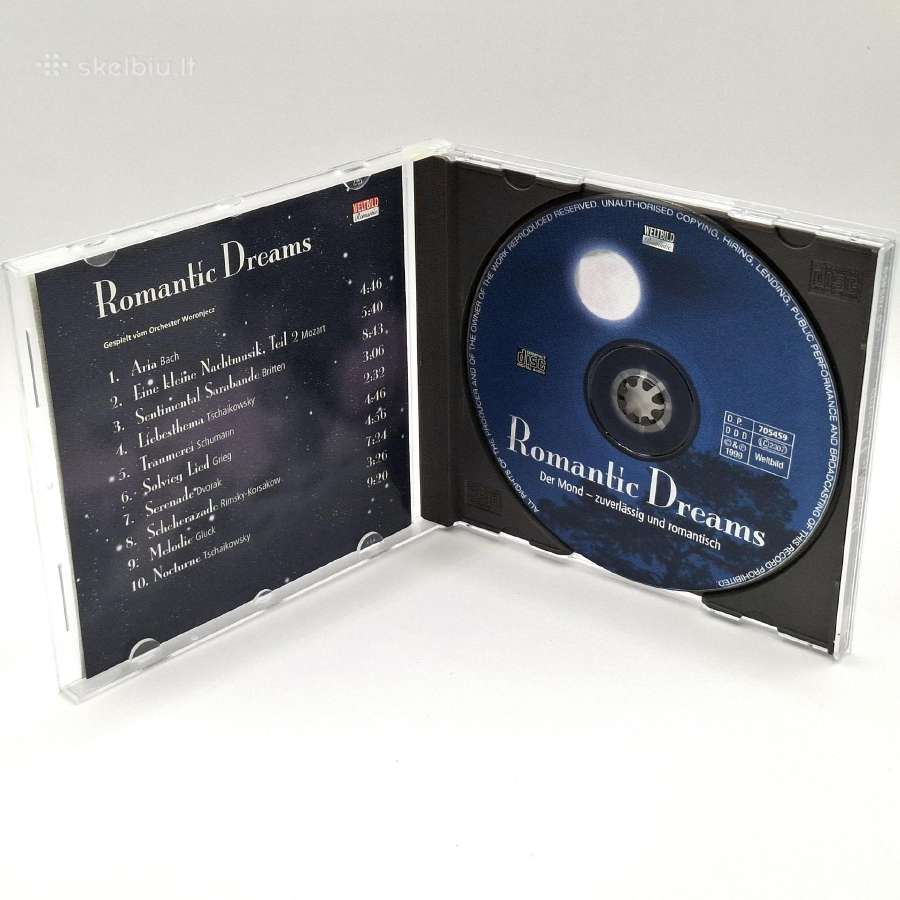 Romantic Dreams (CD, rinkinys) klasika - nuotraukos Nr. 3