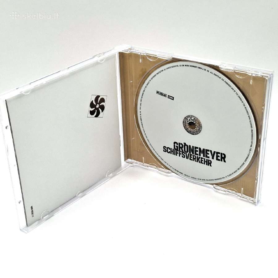 Herbert Gronemeyer - Schiffsverkehr (CD, Albumas) - nuotraukos Nr. 3