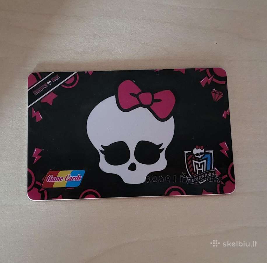 Monster High VIP kolekcinės kortelės - nuotraukos Nr. 21