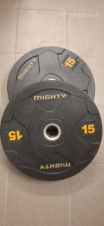 Svoriai 2po 15kg nauji.