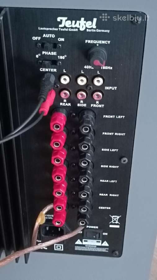 "teufel"concept G" Hi Fi ir stereo sistemos - nuotraukos Nr. 7