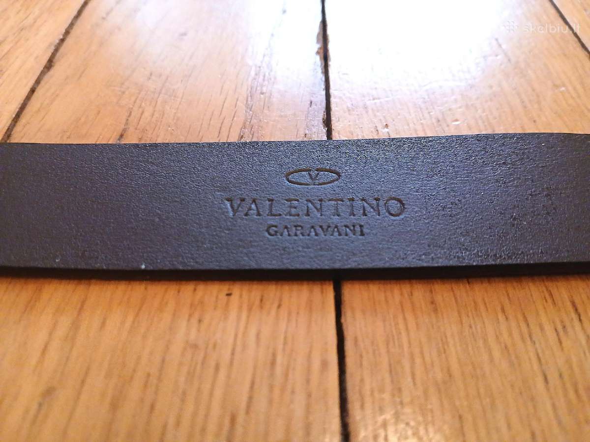 Vintažinis Valentino Garavani odinis diržas - nuotraukos Nr. 11
