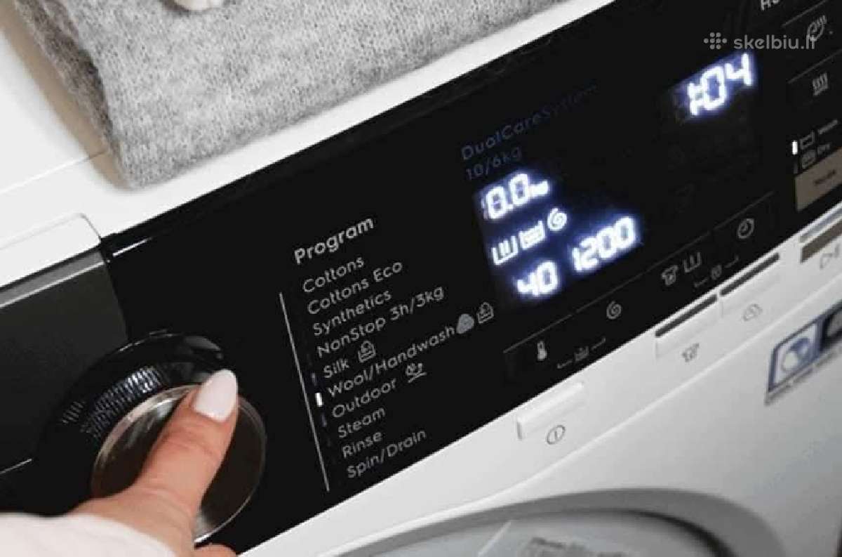 Skalbyklė / Džiovyklė Electrolux 900 9/6kg B - nuotraukos Nr. 3