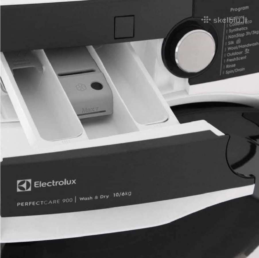 Skalbyklė / Džiovyklė Electrolux 900 9/6kg B - nuotraukos Nr. 5