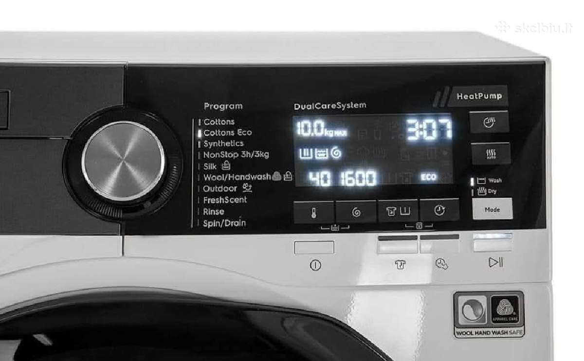 Skalbyklė / Džiovyklė Electrolux 900 9/6kg B - nuotraukos Nr. 4