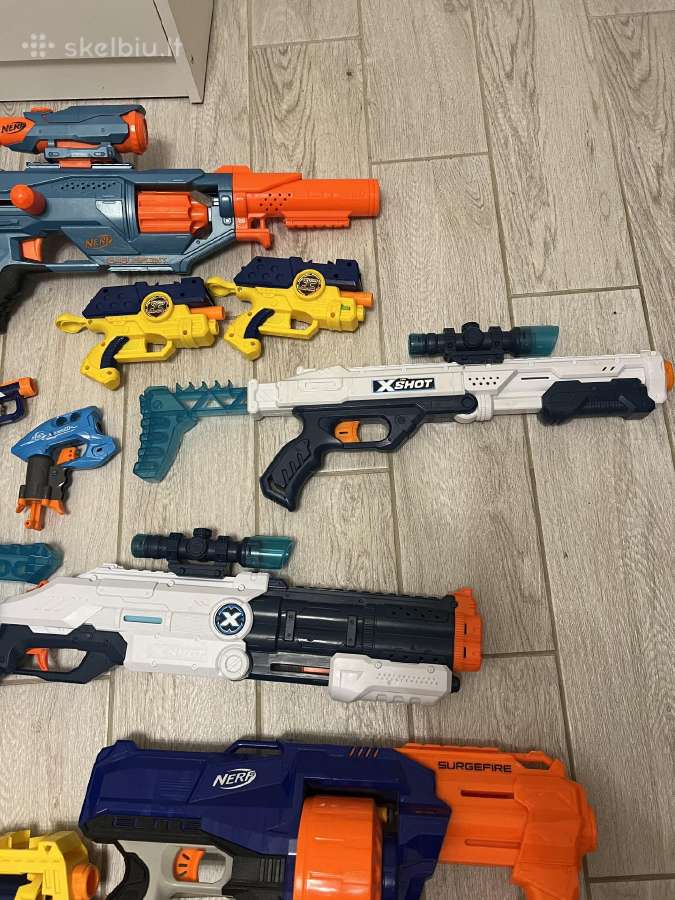 Nerf Xshot Elite Eaglepoint Šautuvai žaislai 19vnt - nuotraukos Nr. 3