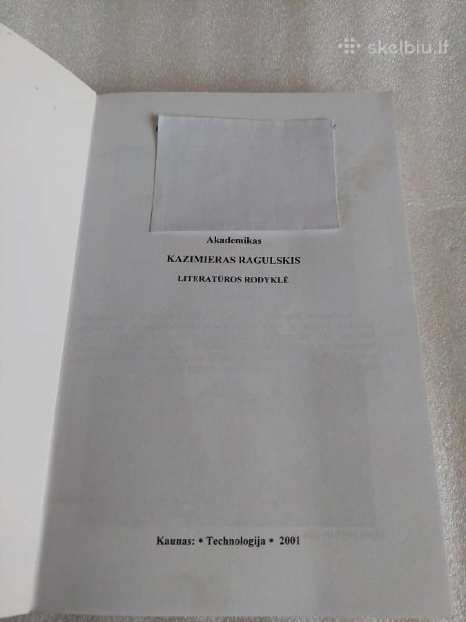 Akademikas Kazimieras Ragulskis - nuotraukos Nr. 2