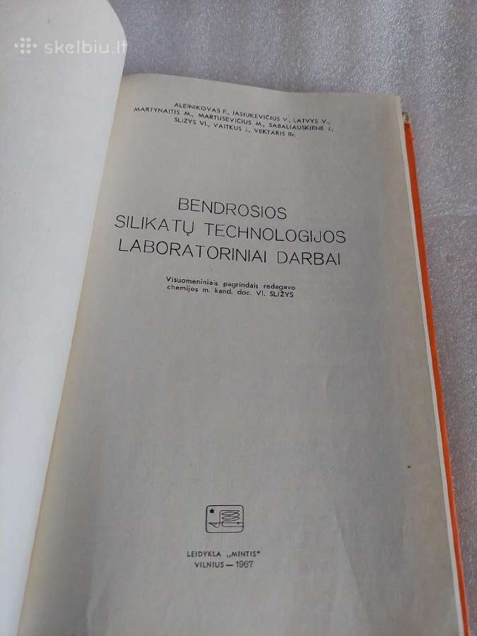 Bendrosios silikatų techn. laboratoriniai darbai - nuotraukos Nr. 2