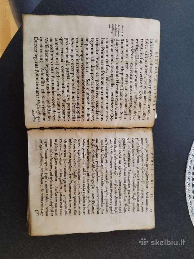 Historia Litvana 1775m. Knygos - nuotraukos Nr. 3