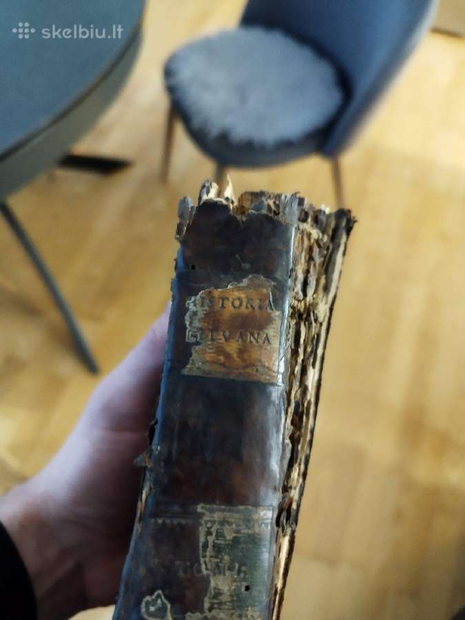 Historia Litvana 1775m. Knygos - nuotraukos Nr. 5