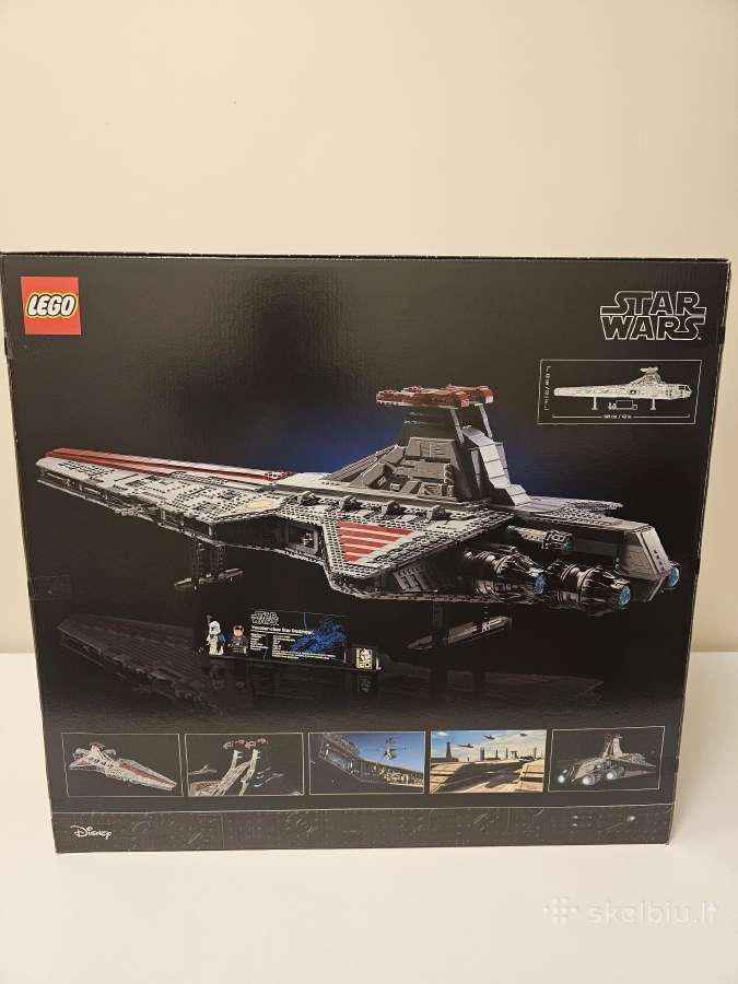 Lego 75367 Venator-class Republic Attack Cruiser - nuotraukos Nr. 4