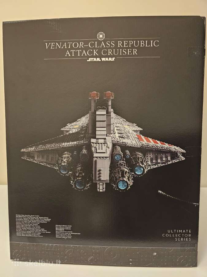 Lego 75367 Venator-class Republic Attack Cruiser - nuotraukos Nr. 5