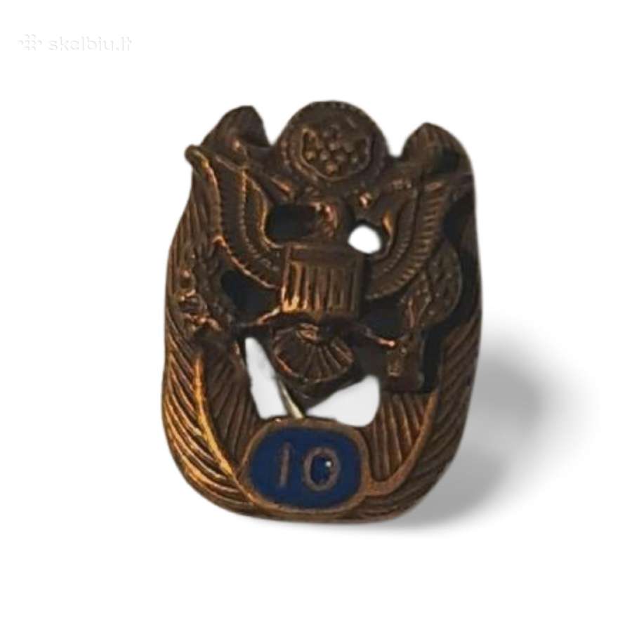 JAV federalinės tarnybos 10 metų atminimo ženkleli
