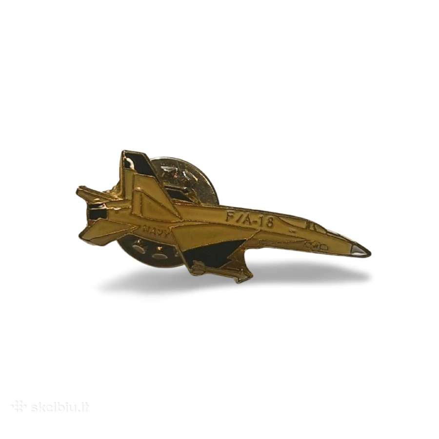 JAV Navy F/a-18 Hornet lėktuvo ženklelis