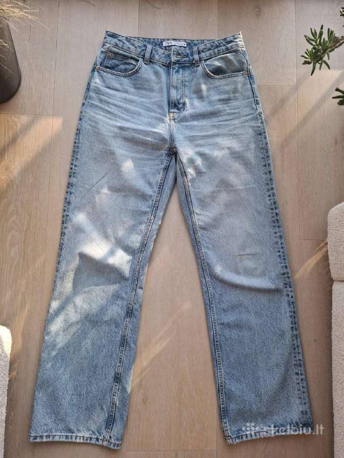 Platūs Zara džinsai - nuotraukos Nr. 9
