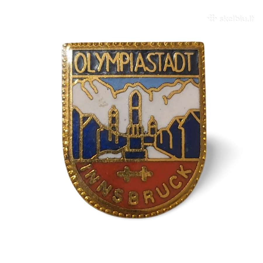 Alpine Email Souvenir Olympiastadt Innsbruck ženkl