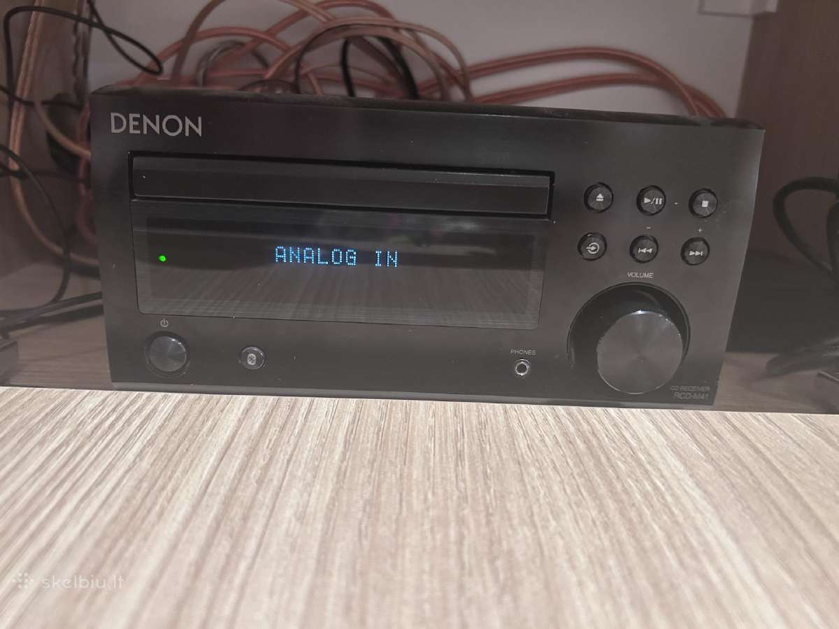 Bowers & Wilkins M-1 ir Denon Rcd-m41 - nuotraukos Nr. 4