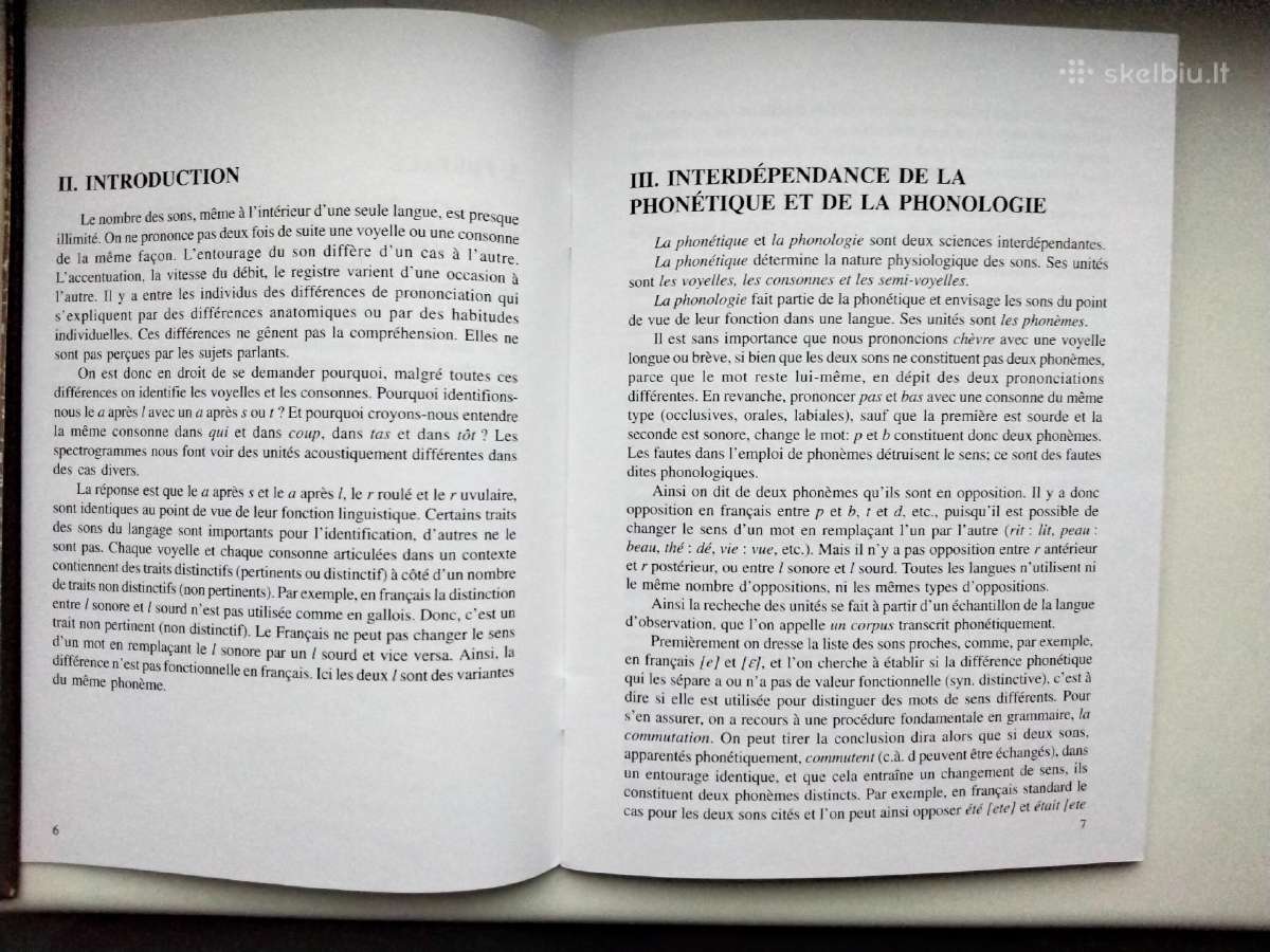 Prancūzų k. istorijos apžvalga. Fonologija, arba f - nuotraukos Nr. 5