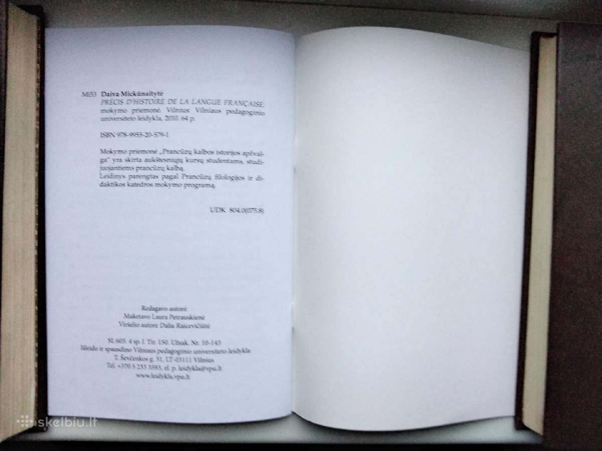 Prancūzų k. istorijos apžvalga. Fonologija, arba f - nuotraukos Nr. 15