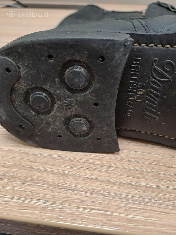 Dainite sole primeboots, 39 d. odiniai moto batai - nuotraukos Nr. 2