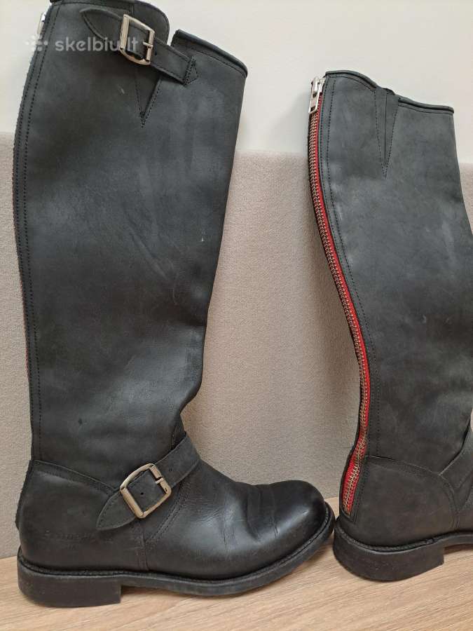 Dainite sole primeboots, 39 d. odiniai moto batai - nuotraukos Nr. 8