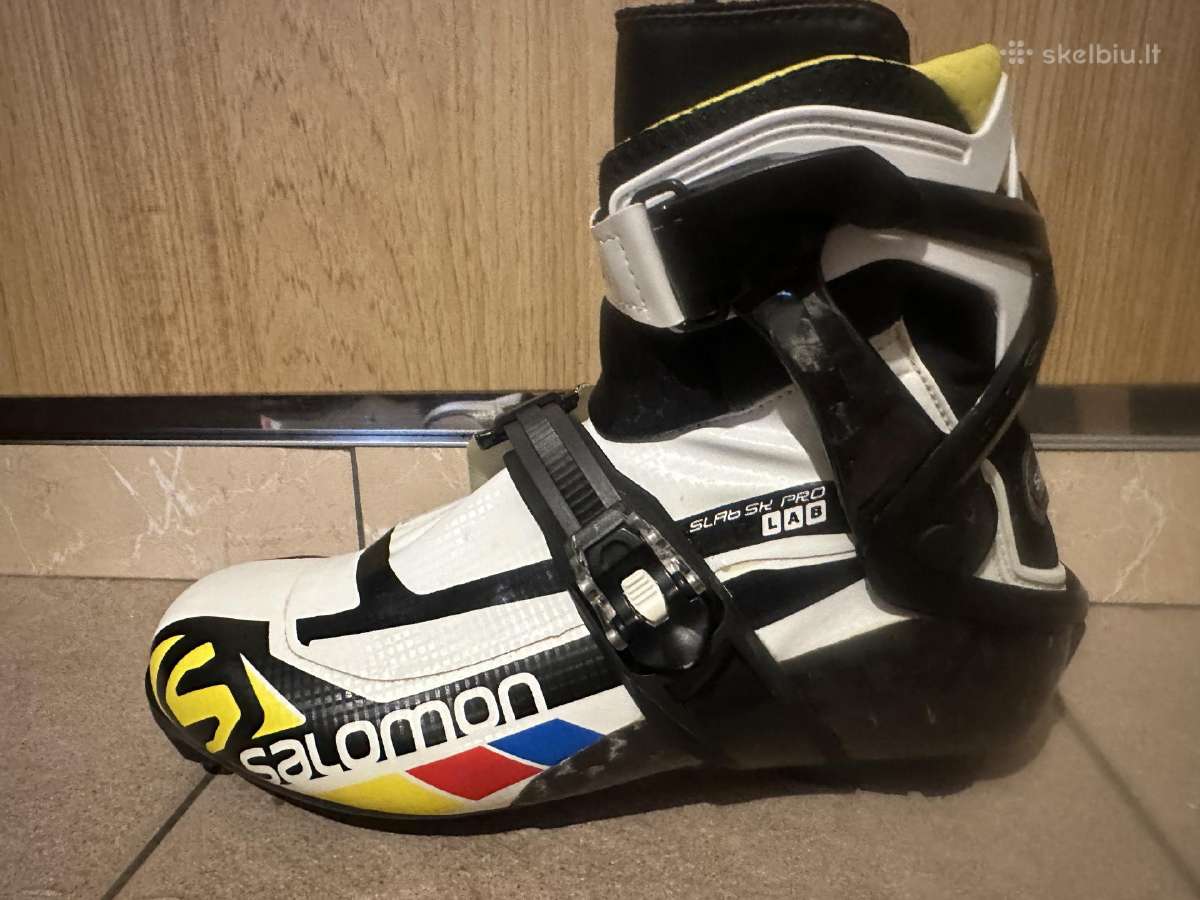 Salomon slab sk pro lab batai ir Sns pilot, slidės
