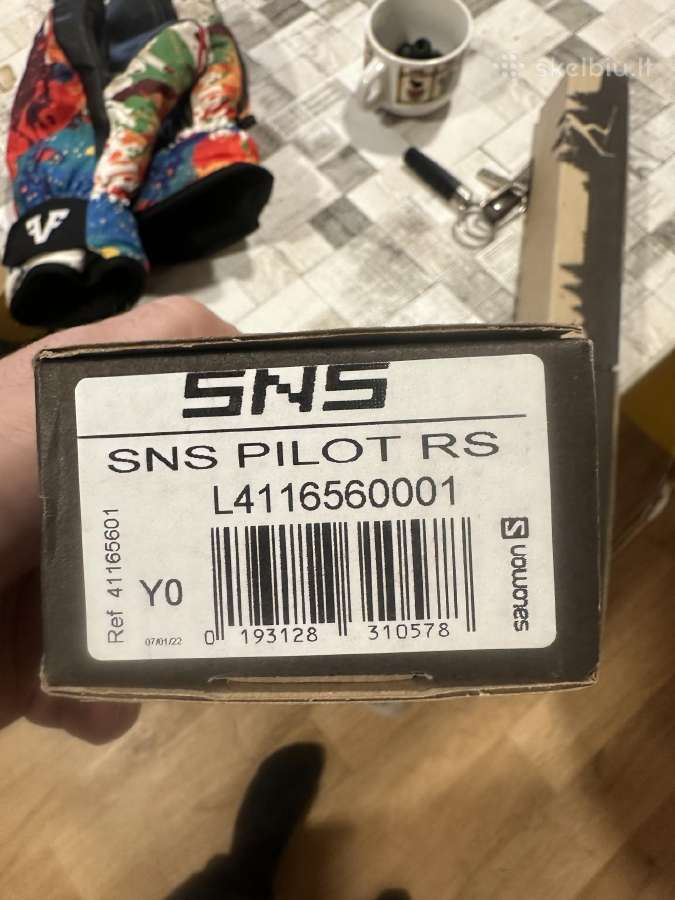Salomon slab sk pro lab batai ir Sns pilot, slidės - nuotraukos Nr. 7