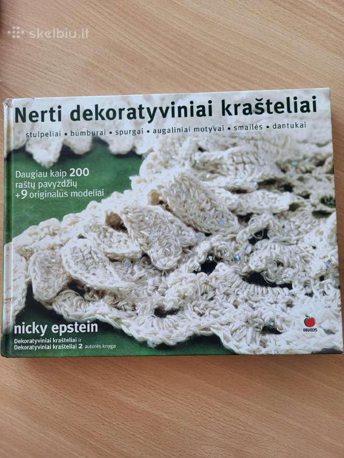Knyga Nerti dekoratyviniai krašteliai