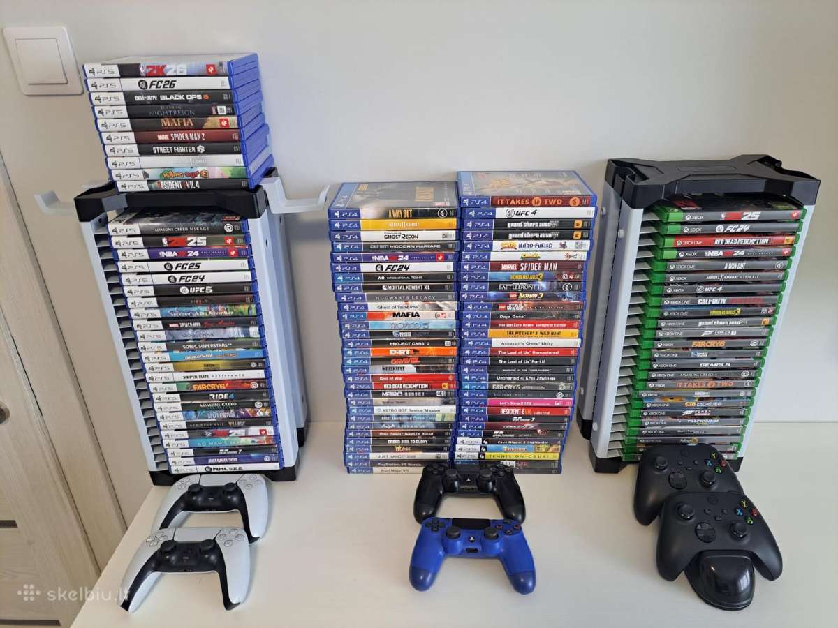 Parduodami Ps5, Ps4, Xbox žaidimai! Galima nuoma