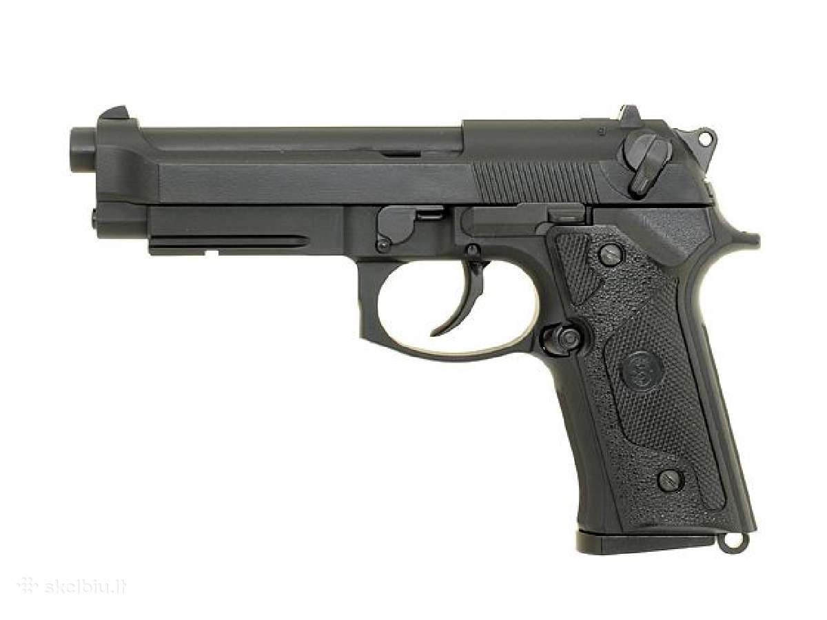 Šratasvydžio pistoletas M9a2 tikroviškas