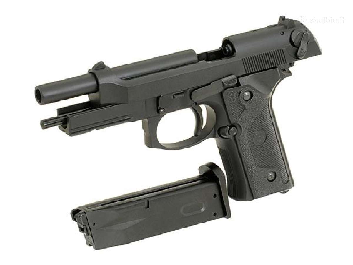Šratasvydžio pistoletas M9a2 tikroviškas - nuotraukos Nr. 5