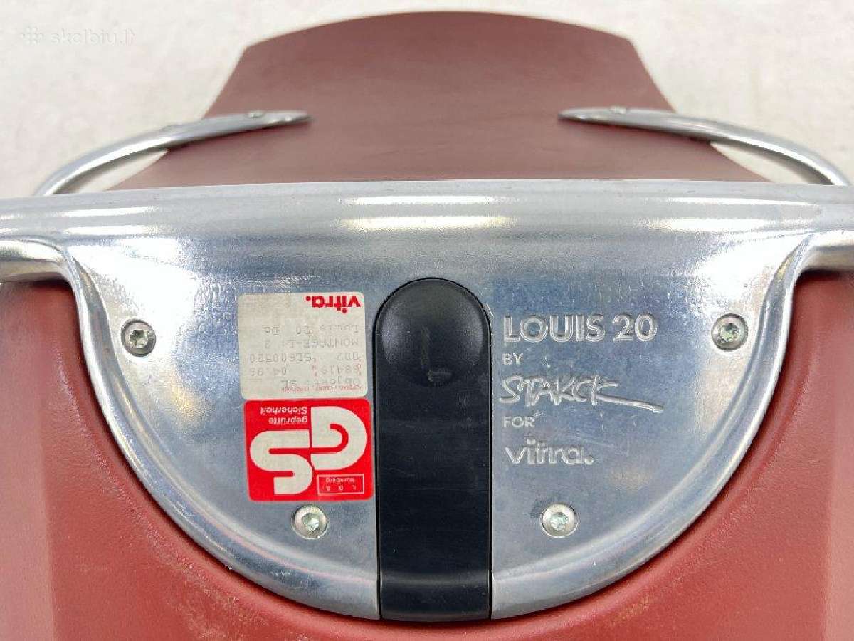 Vintažinis "Louis 20 by Strack for Vitra" krėslas - nuotraukos Nr. 9